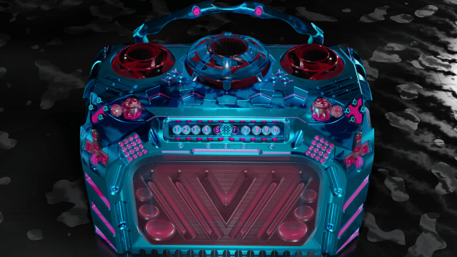Case High Poly 3D Modèle 3D .c4d .max .obj .3ds .fbx .stl .blend 