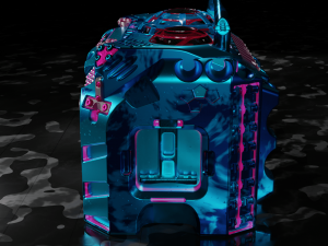 Case High Poly 3D Modèle 3D