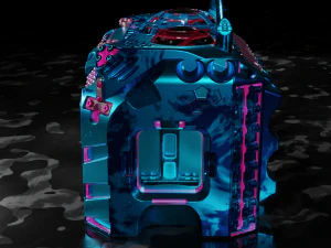 Custodia High Poly 3D Modello 3D