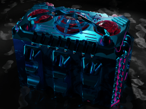 Case High Poly 3D Modèle 3D