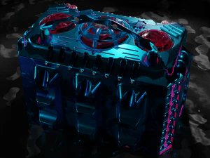 Custodia High Poly 3D Modello 3D