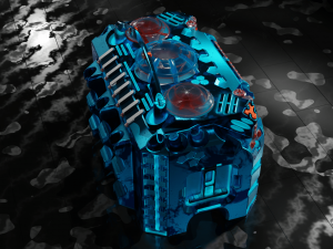 Case High Poly 3D Modèle 3D