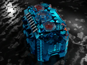 Custodia High Poly 3D Modello 3D