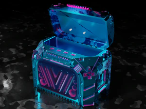 Custodia High Poly 3D Modello 3D