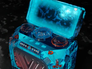 Custodia High Poly 3D Modello 3D