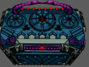 Custodia High Poly 3D Modello 3D