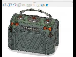 Custodia High Poly 3D Modello 3D