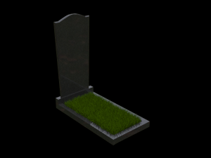 Grave monument 3D Model