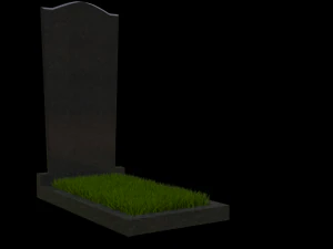 Grave monument 3D Model