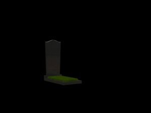 Grave monument 3D मॉडल