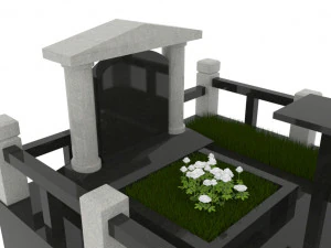 Grave complex 3D Model
