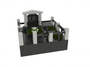 Grave complex Model 3D