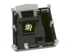 Grave complex Model 3D