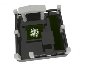Grave complex 3D Model