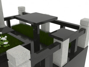 Grave complex Model 3D