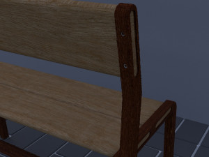 Bench 3D 模型