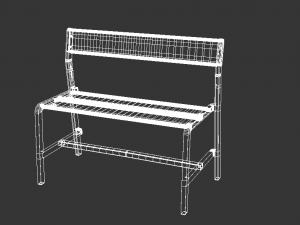 Bench 3D 模型