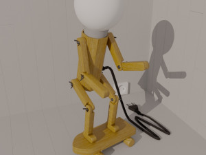 Skater 3D Модель