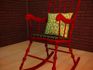 Rocking chair 3D Model
