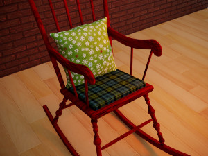 Rocking chair 3D 模型