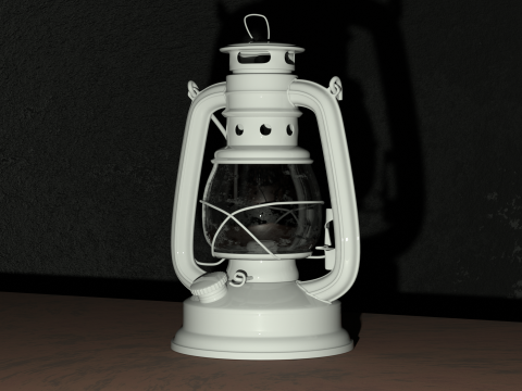 Kerosene lamp Model 3D