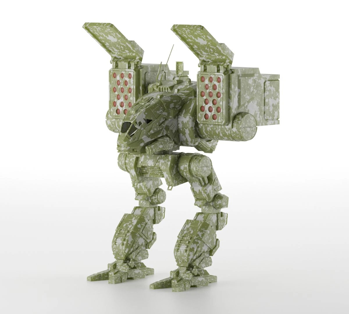 mecha cplt-c1 catapult -- battletech mechwarrior universe -- 3D Print Model .c4d .max .obj .3ds .fbx .stl .blend 