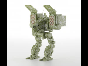 Mecha Cplt-C1 Katapult &ndash; Battletech Mechwarrior Universum &ndash; 3D Druckmodell