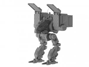 mecha cplt-c1 catapult -- battletech mechwarrior universe -- 3D Print Model