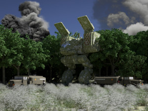 mecha cplt-c1 catapult -- battletech mechwarrior universe -- Modèles 3D en vedette