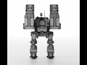 mecha cplt-c1 catapult -- battletech mechwarrior universe -- Modèles 3D en vedette