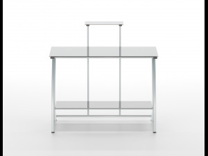 computer table 3D Model