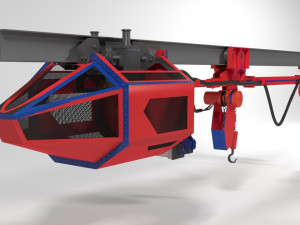 pneumatic trolley 3D Модель
