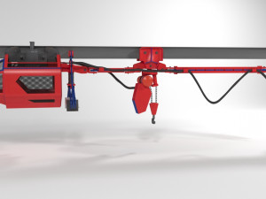 pneumatic trolley Modello 3D
