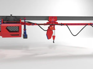 pneumatic trolley 3D Model