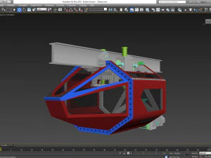 pneumatic trolley 3D Model