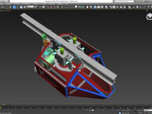pneumatic trolley 3D Model