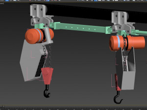 pneumatic trolley Modello 3D