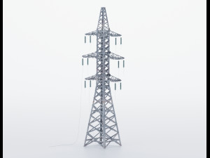 power line support 3D Модель