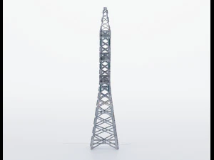power line support 3D Model