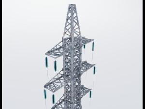 power line support 3D Модель