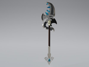 glaive Model 3D