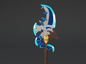 glaive 3D Model