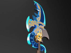 glaive 3D Model
