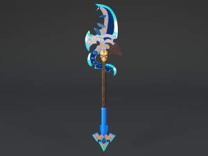 glaive Model 3D