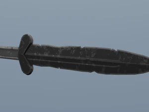 akinak sword -- 9 game models -- of the v century 3D Model