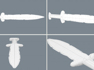 akinak sword -- 9 game models -- of the v century 3Dモデル