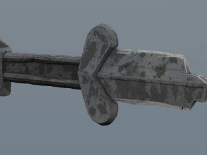 akinak sword -- 9 game models -- of the v century 3D Model