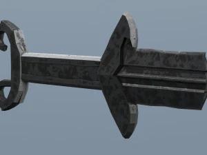akinak sword -- 9 game models -- of the v century 3D Model