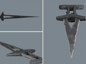akinak sword -- 9 game models -- of the v century 3Dモデル