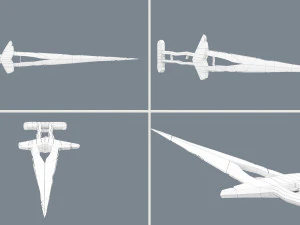 akinak sword -- 9 game models -- of the v century 3D Model
